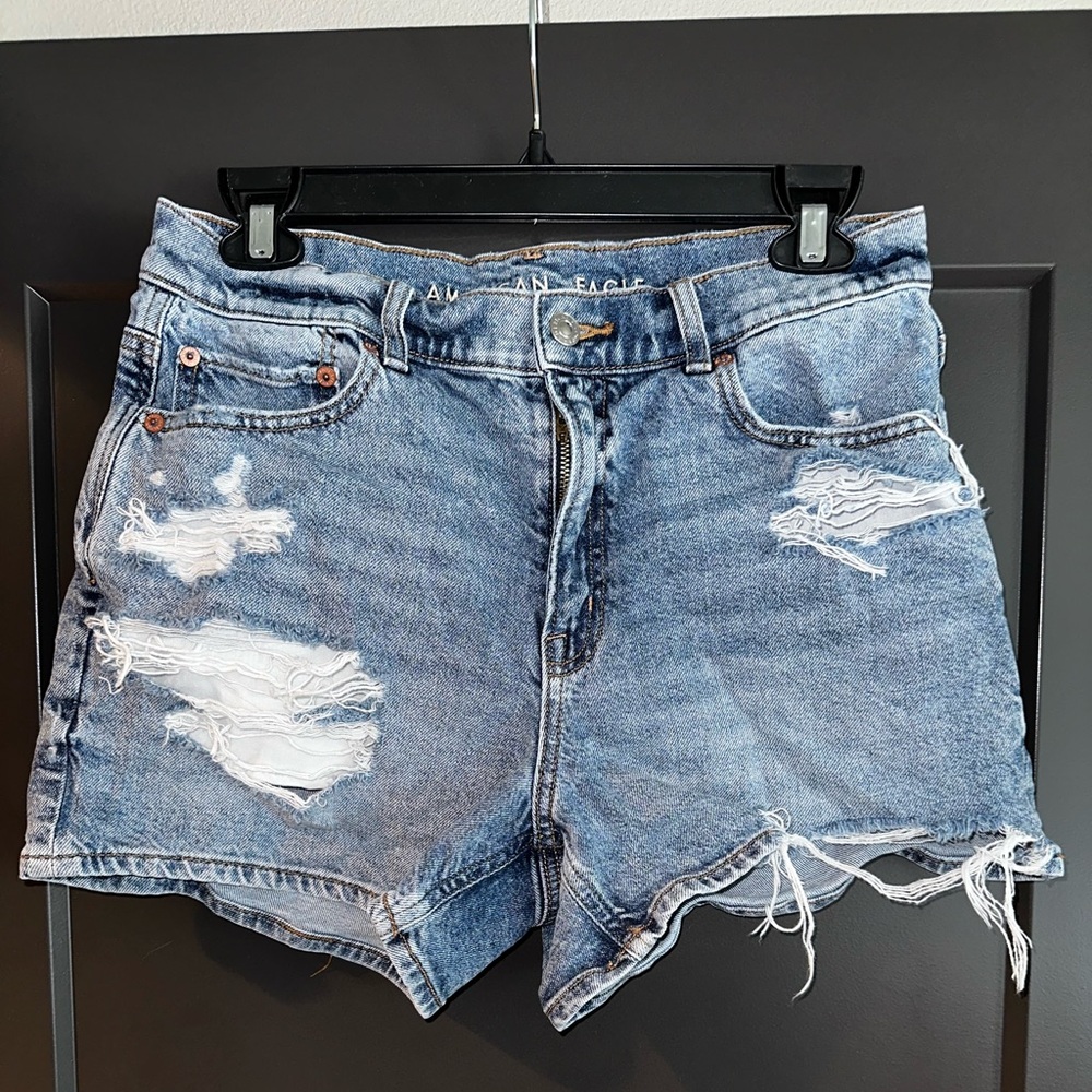 American Eagle Super High Waisted Shorts